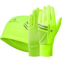 Ronhill Set Mütze + Handschuhe in neongelb, Größe: S/M von Ronhill