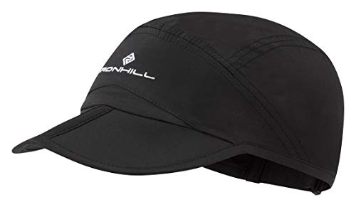 Ronhill Unisex Erwachsene Sun Split Cap All Black, S/M von Ronhill