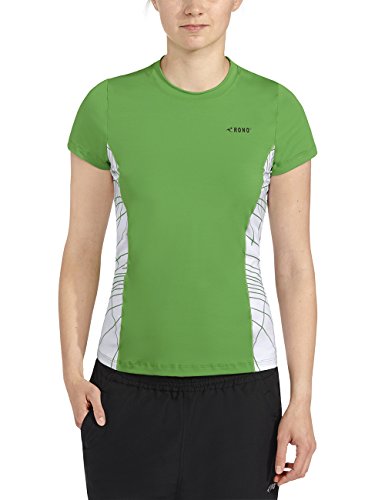 Rono Damen T-Shirt Präsentations, Classic Green (210), L, 1128340 von Rono
