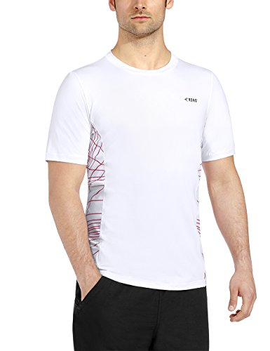 Rono Herren T-Shirt Präsentations, White / Tomato (6106), S, 1127890 von Rono
