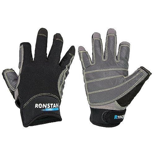 Ronstan Sticky Race Handschuh, 3 Finger, Schwarz, L von Ronstan