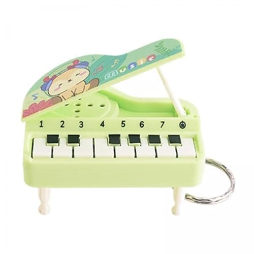 Ronyme 3X Spielbarer Klavier Schlüsselanhänger, Niedliche Klavier Schlüsselanhänger, Mini Spielzeug, Mini Handklavier mit Schlüsselanhänger für Jungen von Ronyme