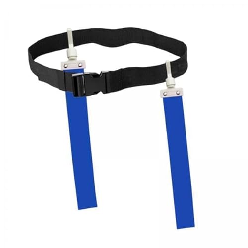 Ronyme 5X Fußball Hüftgurt Band Verstellbar für Outdoor Zubehör Ausrüstung Blau von Ronyme