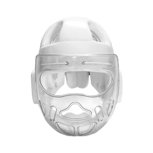 Ronyme Boxhelm Karate Kopfbedeckung Kopfschutz Maske Boxkopfbedeckung Schutz für Sparring Taekwondo Grappling, m von Ronyme