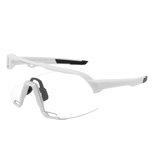 Ronyme Fahrradbrille, Fahrradbrille für Herren und Damen, leichte, schützende Sport-Sonnenbrille, Brille für Rucksackreisen, Radfahren im Freien, Stil F von Ronyme