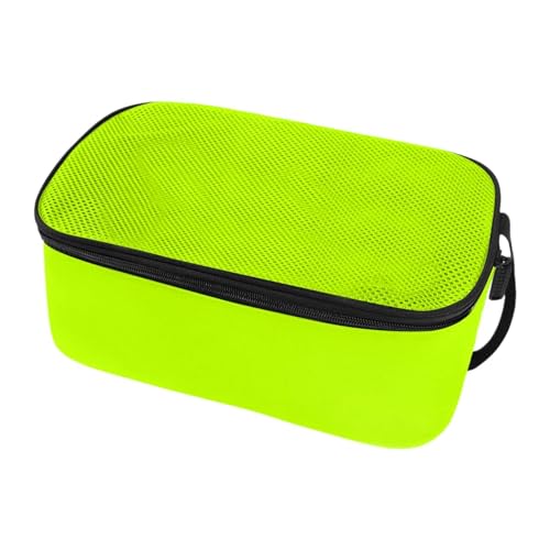 Ronyme Fußballschuhtasche, Aufbewahrungs Organizer, Waschbar, Leicht, Tragbar, Golfschuhtasche für Unterwegs, für Golf, Outdoor, Fitnessstudio, Fitness, Grün von Ronyme