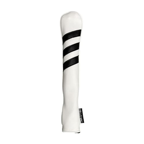 Ronyme Golf Alignment Stick Cover, Golf Indicator Rod Holder, PU Schutzhülle Golf Rod Protector für Swing Trainer, Weiß von Ronyme