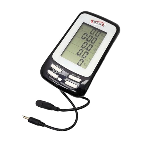 Ronyme Monitor-Tachometer, langlebiger Indoor-Bike-Monitor-Schrittzähler für Fitness-Reitmaschine, Heimtrainer, Radfahren von Ronyme