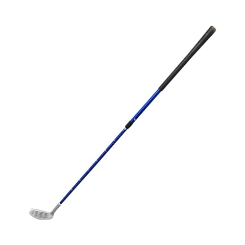 Ronyme Teleskop-Golfputter, Mini-Golfschläger, einstellbare Länge, rutschfeste Zweiwege-Golfstange für Links- und Rechtshänder, für Erwachsene, Golfspiel, Blau von Ronyme