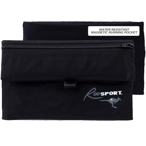 roosport 2.0 schwarz 2015 Running Pocket magnetisch verschliessbare Tasche von RooSport