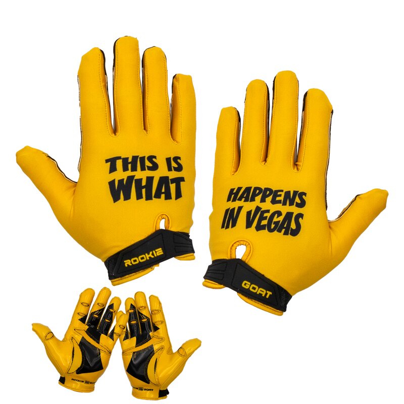 Rookie GOAT Receiver Handschuhe - What Happens in Vegas Gr. M/L von Rookie GOAT