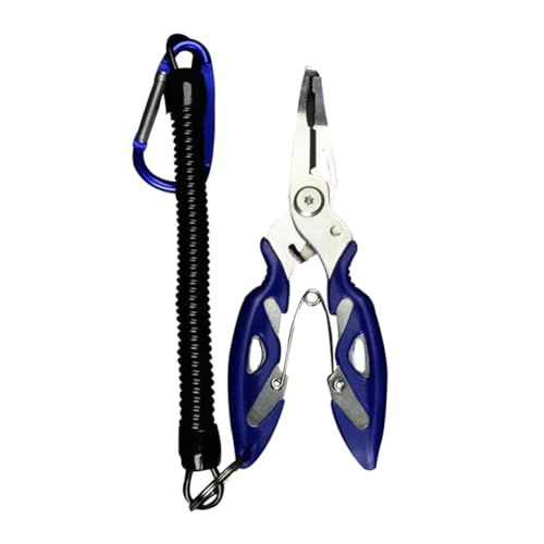Rordigo 1 Stück Fischlippen- - Angelzange, Outdoor-Angelwerkzeug, Eisangeln, Angelausrüstung - Geschenke für Männer Blau von Rordigo