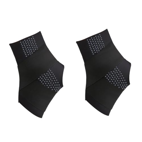 Rordigo 2 Stück Knöchelbandage, Verstellbare Kompressions-Knöchelstütze für Männer und Frauen, Sportschutz, Stabilisierung der Bänder, Einfache Installation, Einfach zu Verwenden, XL von Rordigo