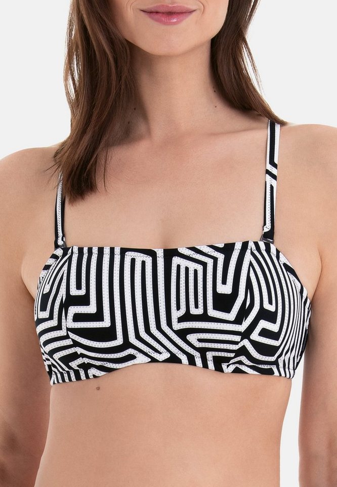 Rosa Faia Bügel-Bikini-Top Shining Lines (1-St), Bikini-Top - Schnelltrocknend - Auch in Bandeau-Form tragbar von Rosa Faia