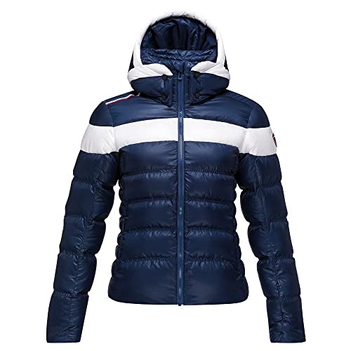 Rossignol Damen Hiver Down Jacket Daunenjacke, Marineblau, XL von Rossignol