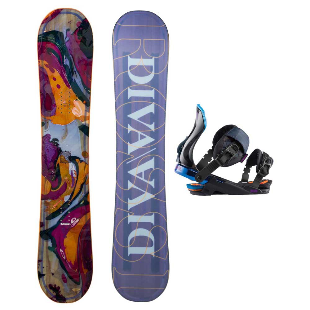 Rossignol Diva Lf+diva S/m Snowboard Woman Blau 144 von Rossignol