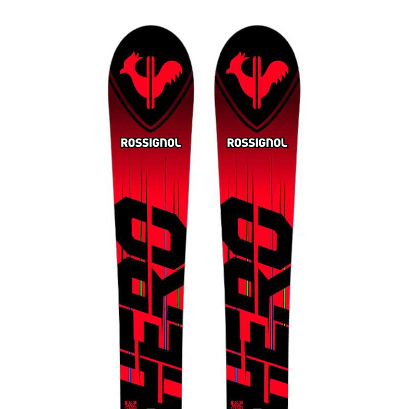 Rossignol Hero Multi Event+xpress 7 Gw B83 Kids Alpine Skis Rot 140 von Rossignol