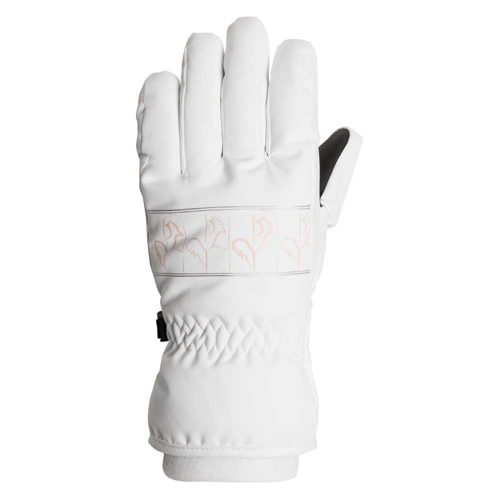 Rossignol Jane Impr G Junior Gloves Weiß 16 Years Junge von Rossignol