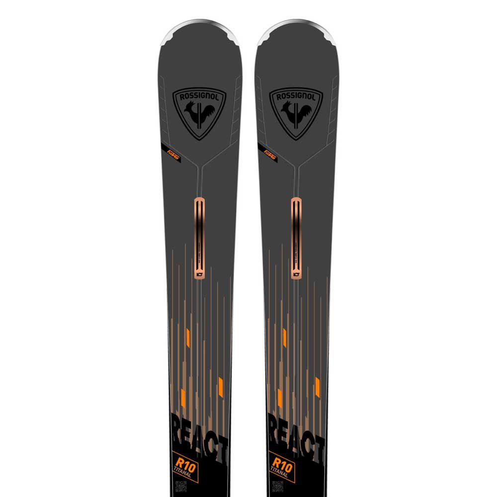 Rossignol React 10 Ti+spx 12 Konect Gw B80 Alpine Skis Grau 182 von Rossignol