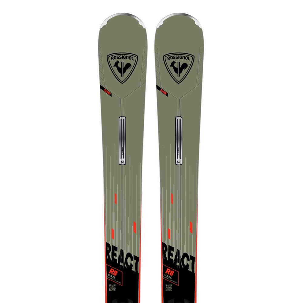 Rossignol React 8 Cam+nx 12 Konect Gw B80 Alpine Skis Grün 177 von Rossignol