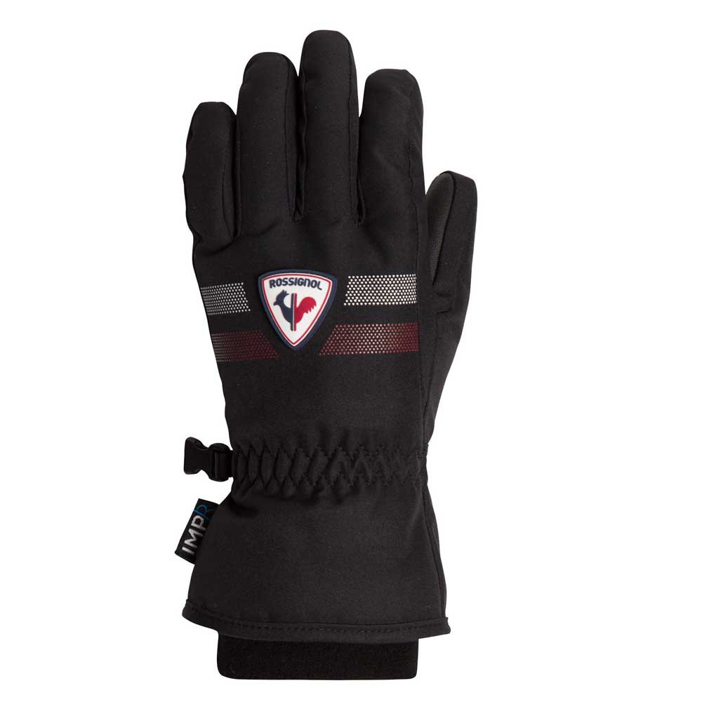 Rossignol Roc Impr Gloves Schwarz 6 Years Junge von Rossignol