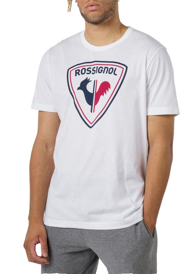 Rossignol T-Shirt ROSSIGNOL LOGO TEE T-shirt Shirt Supreme Comfort Cotton Sport Top M von Rossignol
