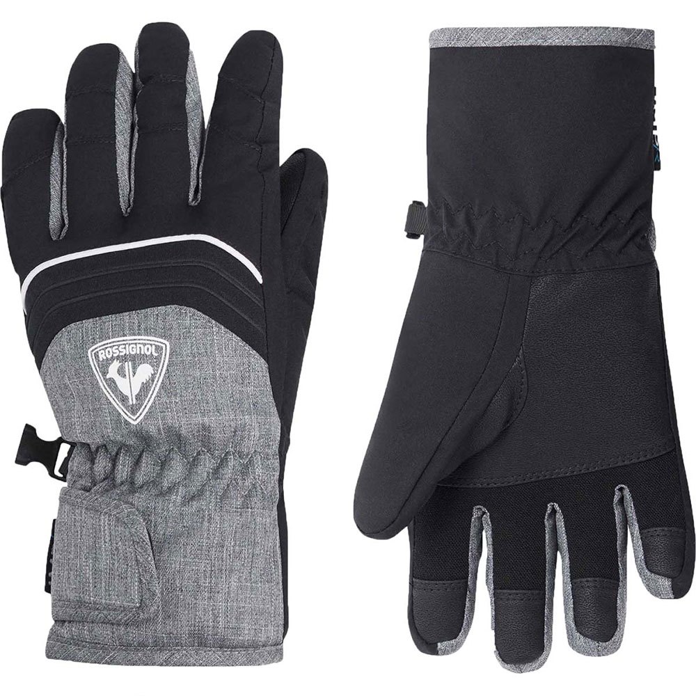 Rossignol Tech Impr G Junior Gloves Grau 8 Years Junge von Rossignol