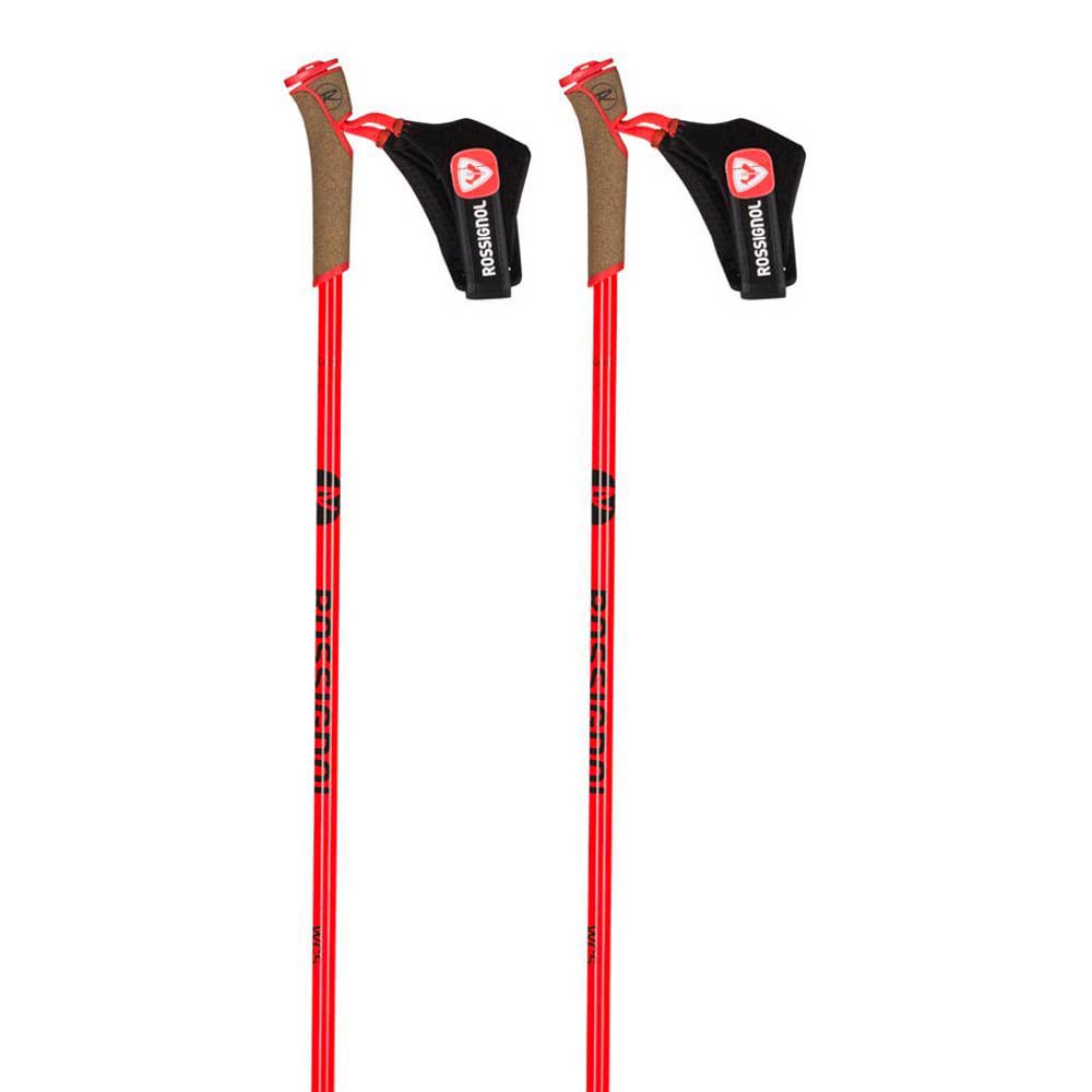 Rossignol Wcs Free Size Alpine Poles Rot 150 cm von Rossignol