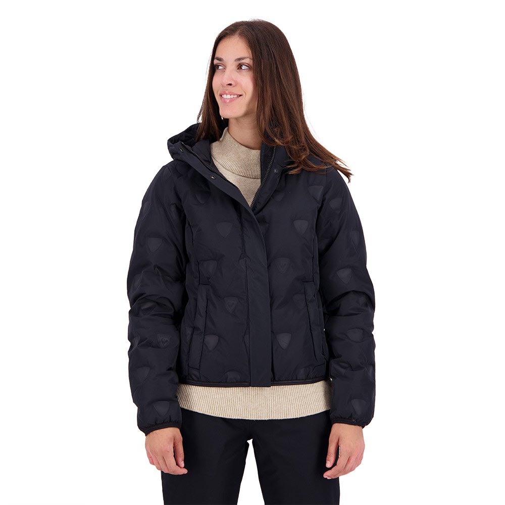 Rossignol Welded Quilt Shield Jacket Schwarz S Frau von Rossignol