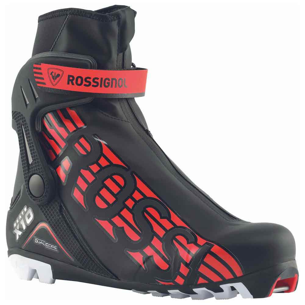 Rossignol X-10 Skate Nordic Ski Boots Schwarz EU 38 von Rossignol