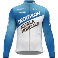 DECATHLON AG2R LA MONDIALE 2024 Langarmtrikot, für Herren, Größe L, Rennrad von Rosti