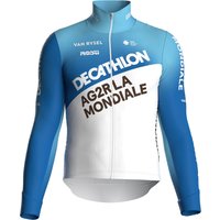 DECATHLON AG2R LA MONDIALE 2024 Winterjacke, für Herren, Größe L, MTB Jacke, von Rosti