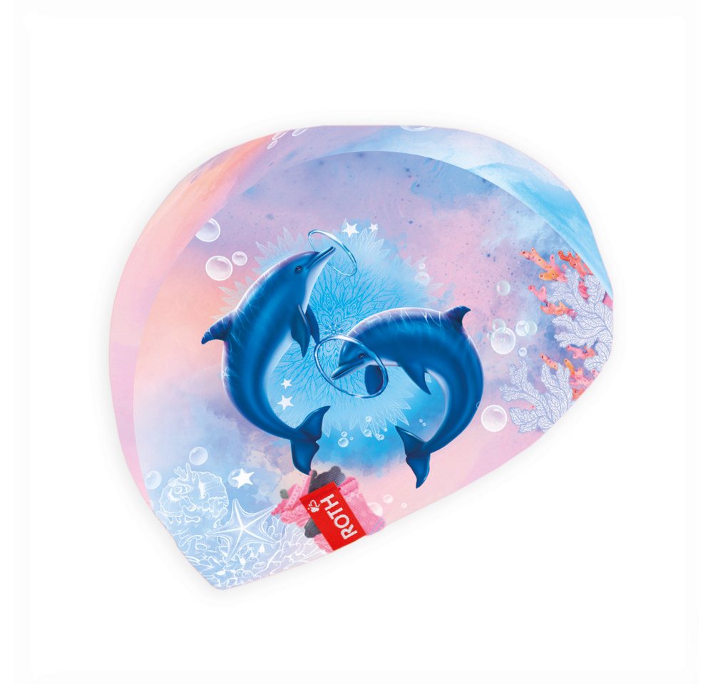 Roth Badekappe Roth Kinder-Badekappe Delfine 21x19cm von Roth