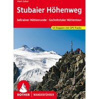 Rother Stubaier Höhenweg Wanderführer von Rother