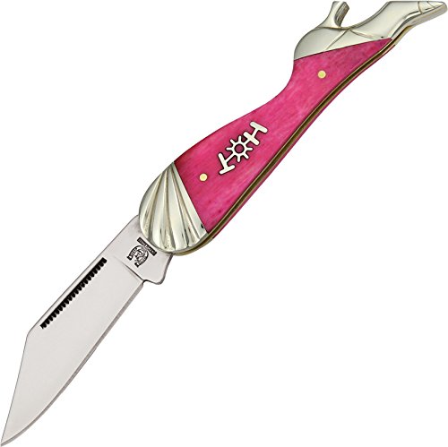 Rough Rider - Klappmesser - Small Leg Knife Hot Pink - Länge geschlossen: 8.26 cm von Rough Rider