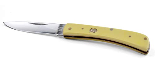 Rough Rider - Outdoormesser - Work Knife Yellow Synthetic - Länge Geschlossen: 8.89 cm von Rough Rider