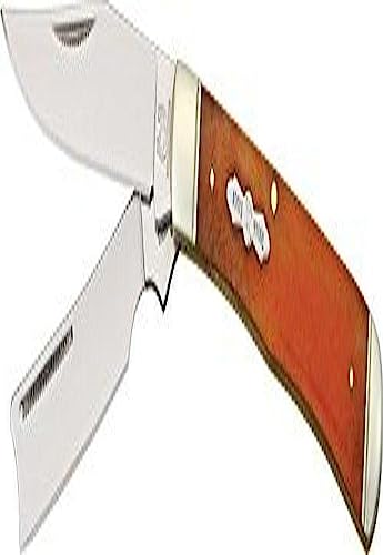 Rough Rider - Taschenmesser - Razor Trapper Orange Bone - Länge Geschlossen: 10.48 cm von Rough Rider