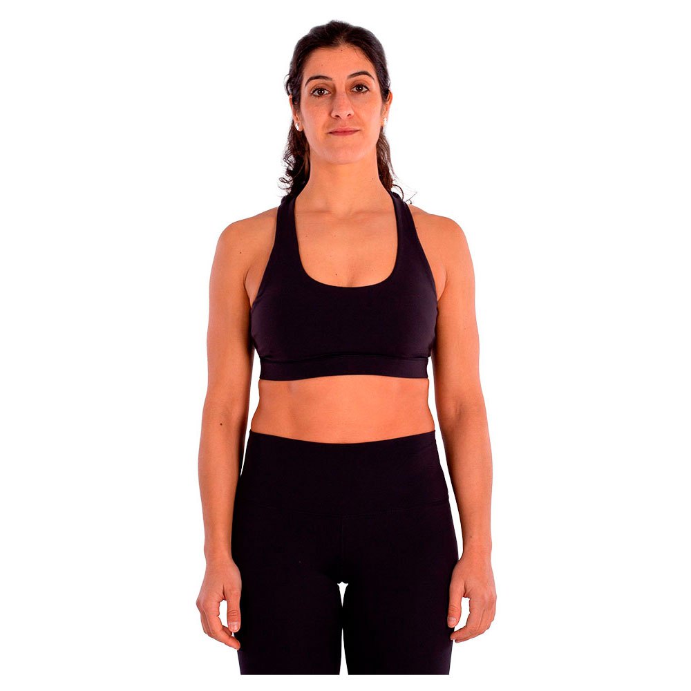 Rox Silky Sports Top Medium Support Schwarz XL Frau von Rox