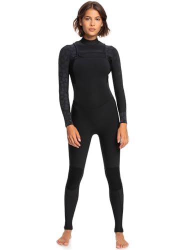 Roxy 3/2mm Swell Series 2022 - Chest Zip Wetsuit for Women - Chest-Zip-Neoprenanzug - Frauen - 4 - Schwarz. von Roxy