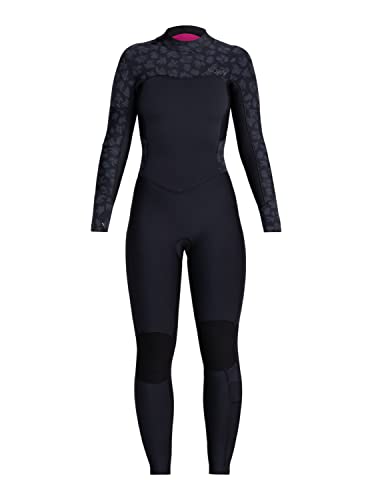 Roxy 5/4/3mm Swell Series - Back Zip Wetsuit for Women - Back-Zip-Neoprenanzug - Frauen - 10 - Schwarz. von Roxy