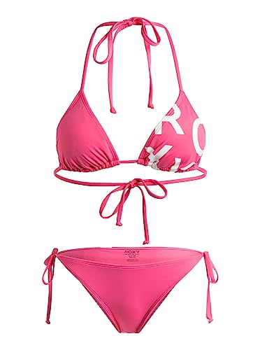 Roxy Beach Classics Tie Side - Triangle-Bikini-Set für Frauen Rosa von Roxy