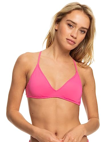 Roxy Beach Classics - Bikinioberteil mit Athletic Triangle Fit für Frauen Rosa von Roxy