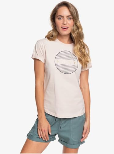 Roxy Damen Screen Tee Epic Afternoon - T-Shirt Für Frauen, Peach Blush, L, ERJZT04809 Roxy Damen Screen Tee Epic Afternoon - T-Shirt Für Frauen, Peach Blush, L, ERJZT04809 von Roxy