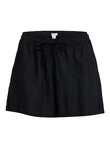 Roxy Lekeitio Break - Strand-Shorts mit elastischem Bund für Frauen Schwarz von Roxy
