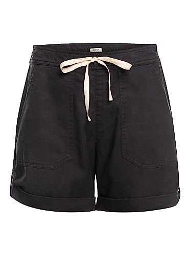 Roxy Sweetest Life - Casual-Shorts mit elastischem Bund für Frauen Schwarz von Roxy