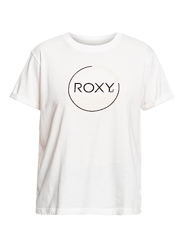 Roxy Noon Ocean - T-Shirt mit Loose Fit für Frauen Weiß von Roxy