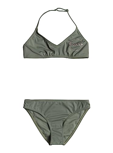 Roxy Basic Active - Triangle Bikini für Mädchen 6-16 Grün von Roxy