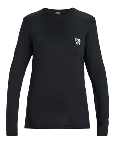 Roxy Happy Waves Surf-T-Shirt LS Surf Tee Damen Schwarz XXL von Roxy