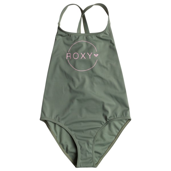 Roxy - Kid's Basic Active One Piece - Badeanzug Gr 16 Years oliv von Roxy