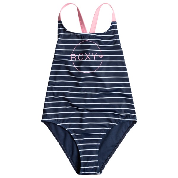 Roxy - Kid's Bico Basic Stripe One Piece - Badeanzug Gr 12 Years blau von Roxy